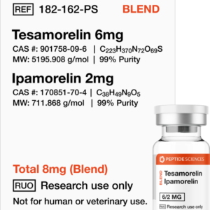 tesamorelin, ipamorelin 8mg (blend)